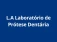 Logo de L.A Laboratório de Prótese Dentária